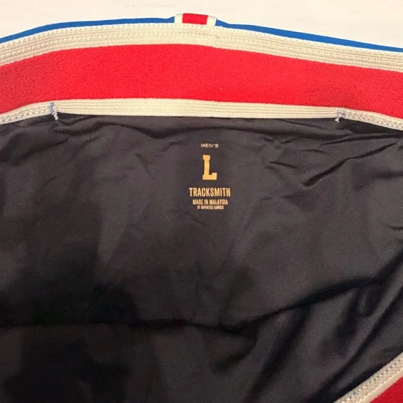 NEW Tracksmith Reggie Half Tights Mens Large LINED Royal Blue 2023 Running Track - Picture 5 of 7